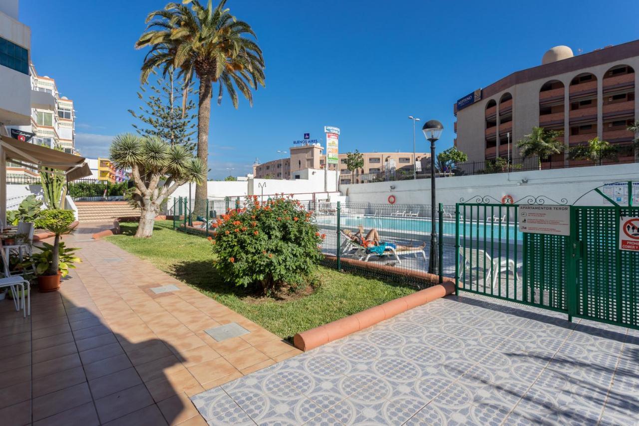 Teror 501 - Playa Del Ingles - Fc Apartman San Bartolomé Kültér fotó